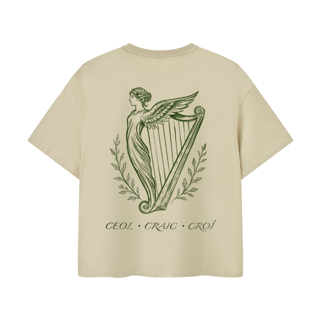 CEOL · CRAIC · CROÍ · MÉID DO PHÁISTÍ