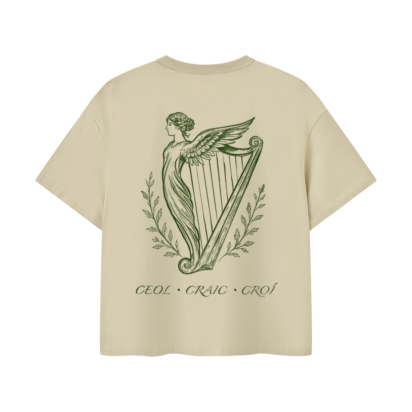 CEOL · CRAIC · CROÍ · MÉID DO PHÁISTÍ